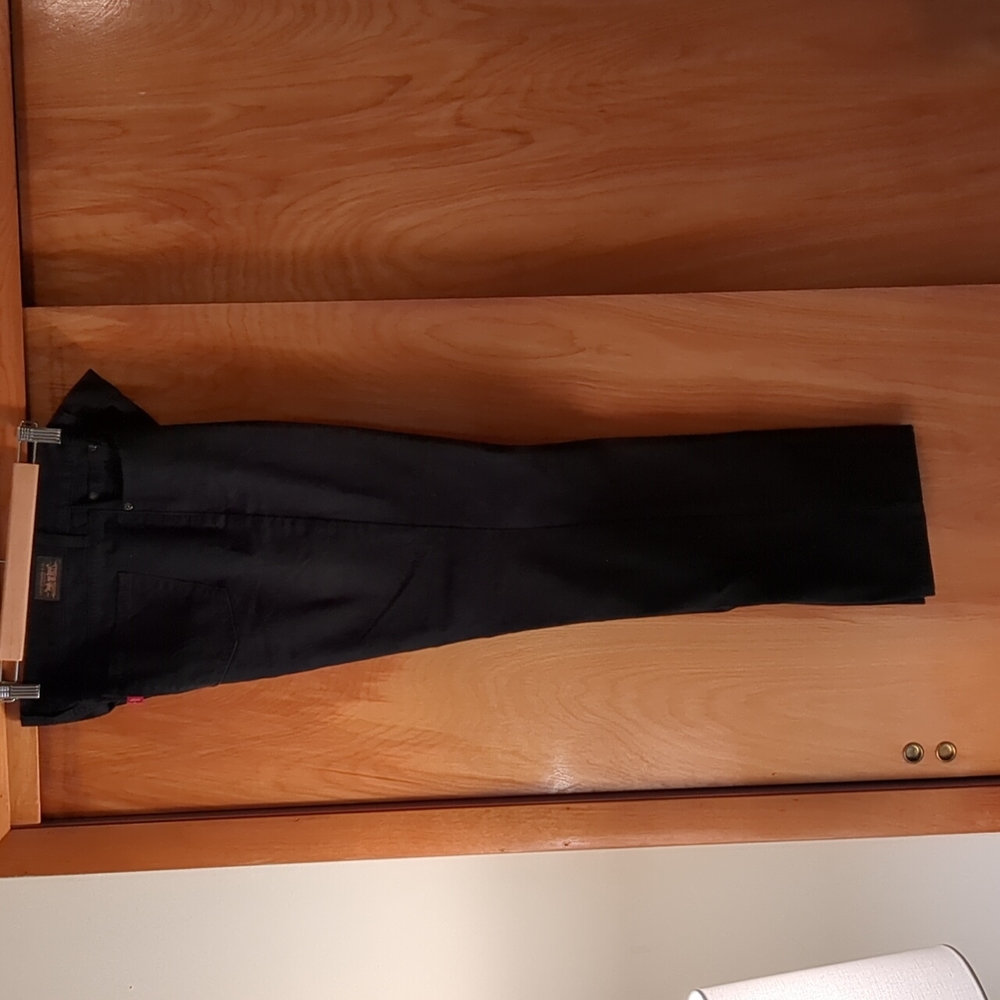 Levi's 505 Black Straight Leg Tall Jeans